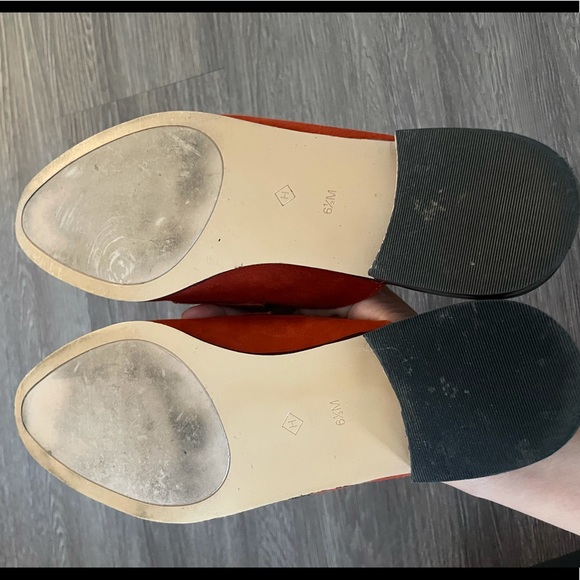 Halogen Violet Mules - Rust Suede - Picture 7 of 8